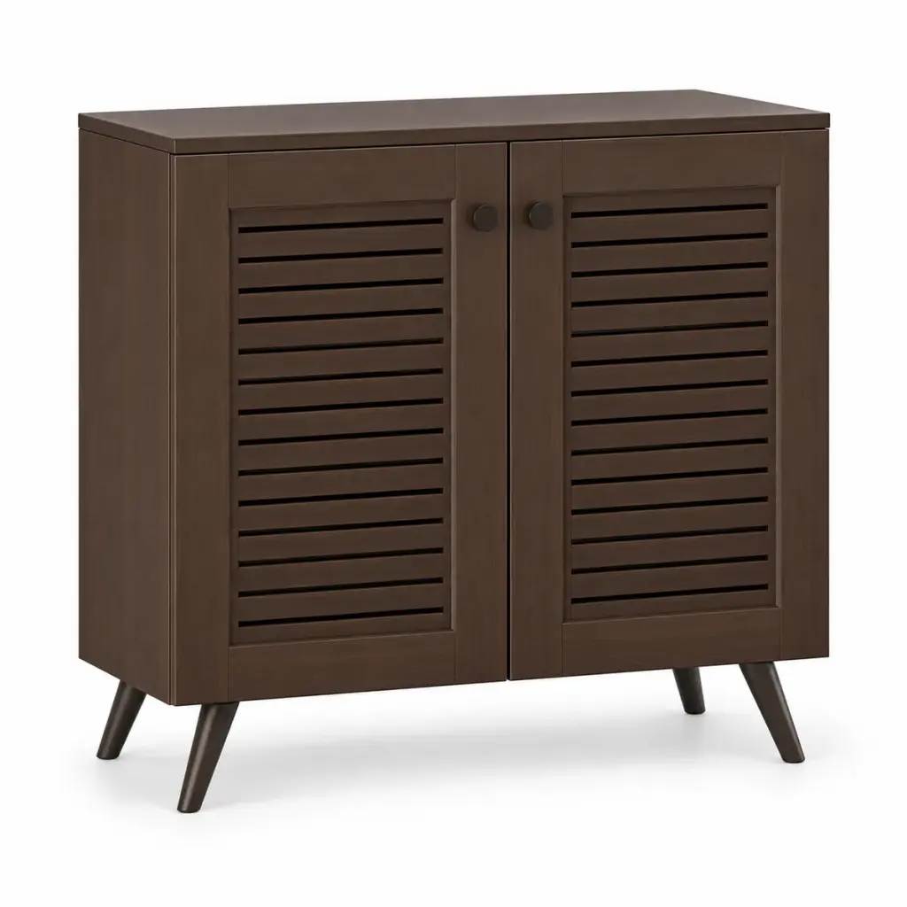 Mid-Century Shoe Cabinet — photo 2