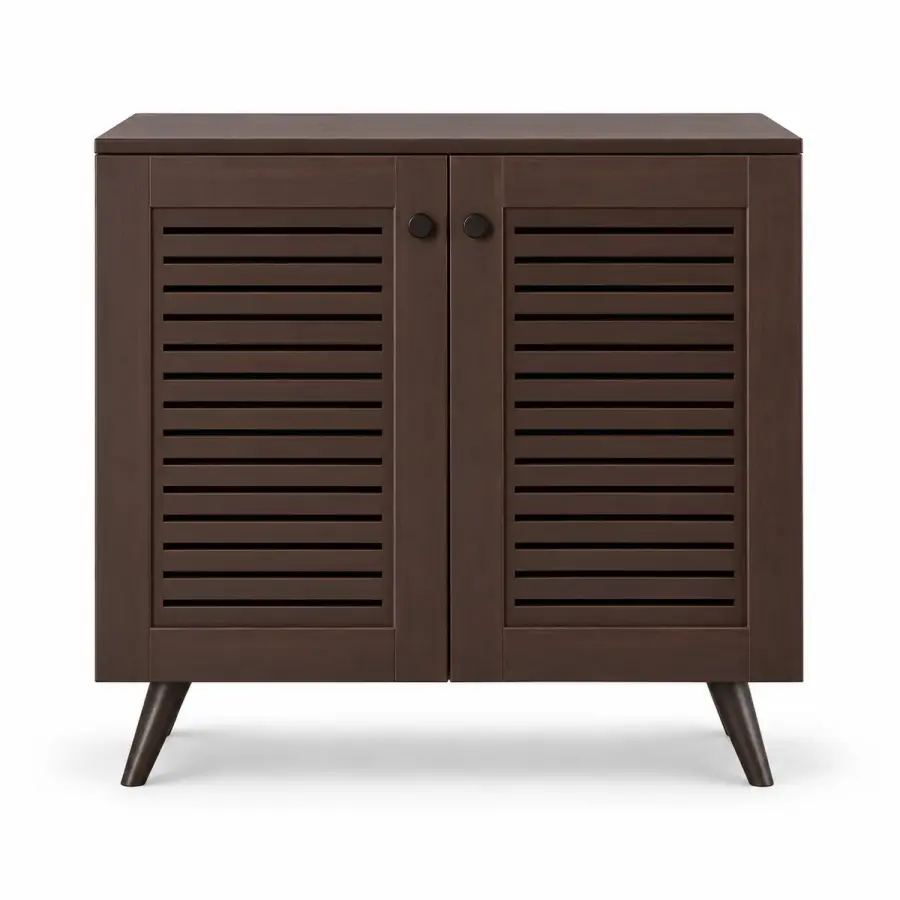 Mid-Century Shoe Cabinet