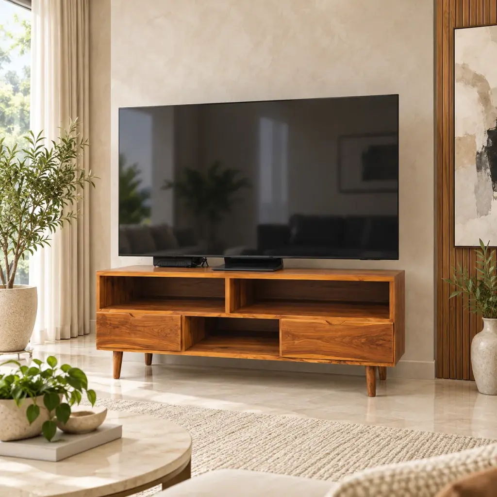 Mid-Century TV Console — photo 3