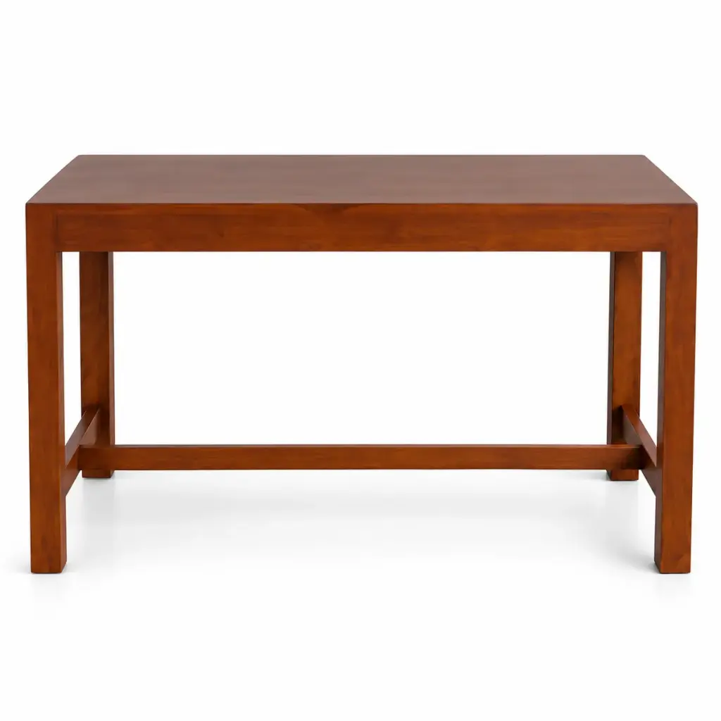 Minimal Teak Study Table — photo 1
