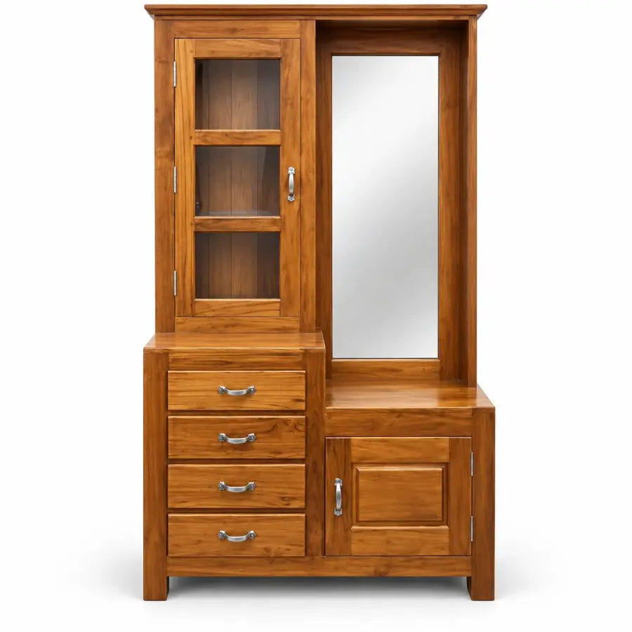 Mirror & Drawer Almirah