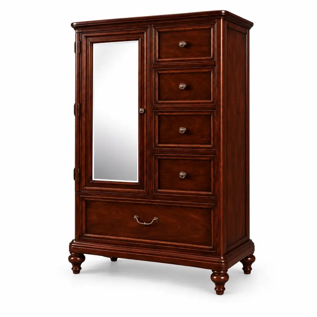 Mirror Wardrobe Chest — photo 2