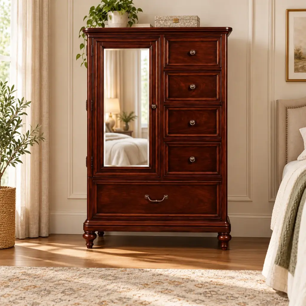 Mirror Wardrobe Chest — photo 3