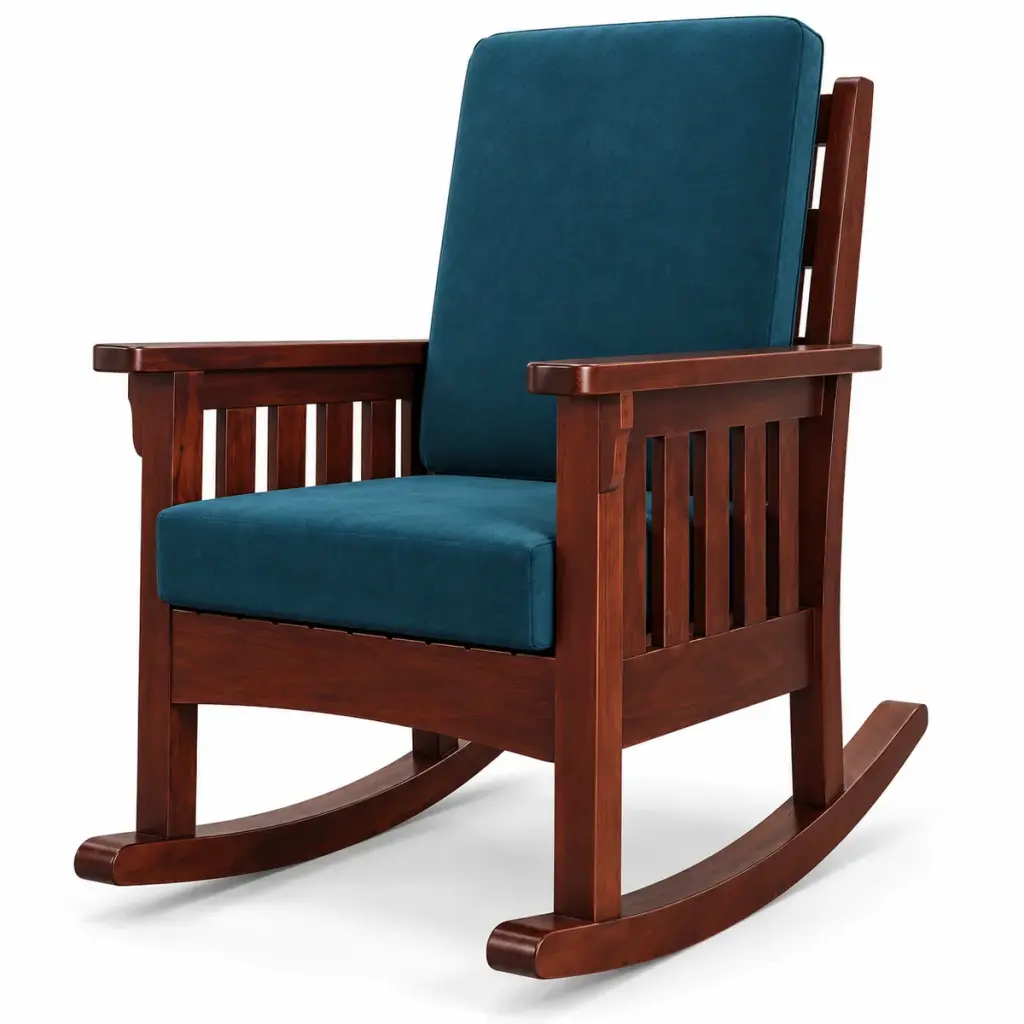 Mission Rocker — Teal — photo 2