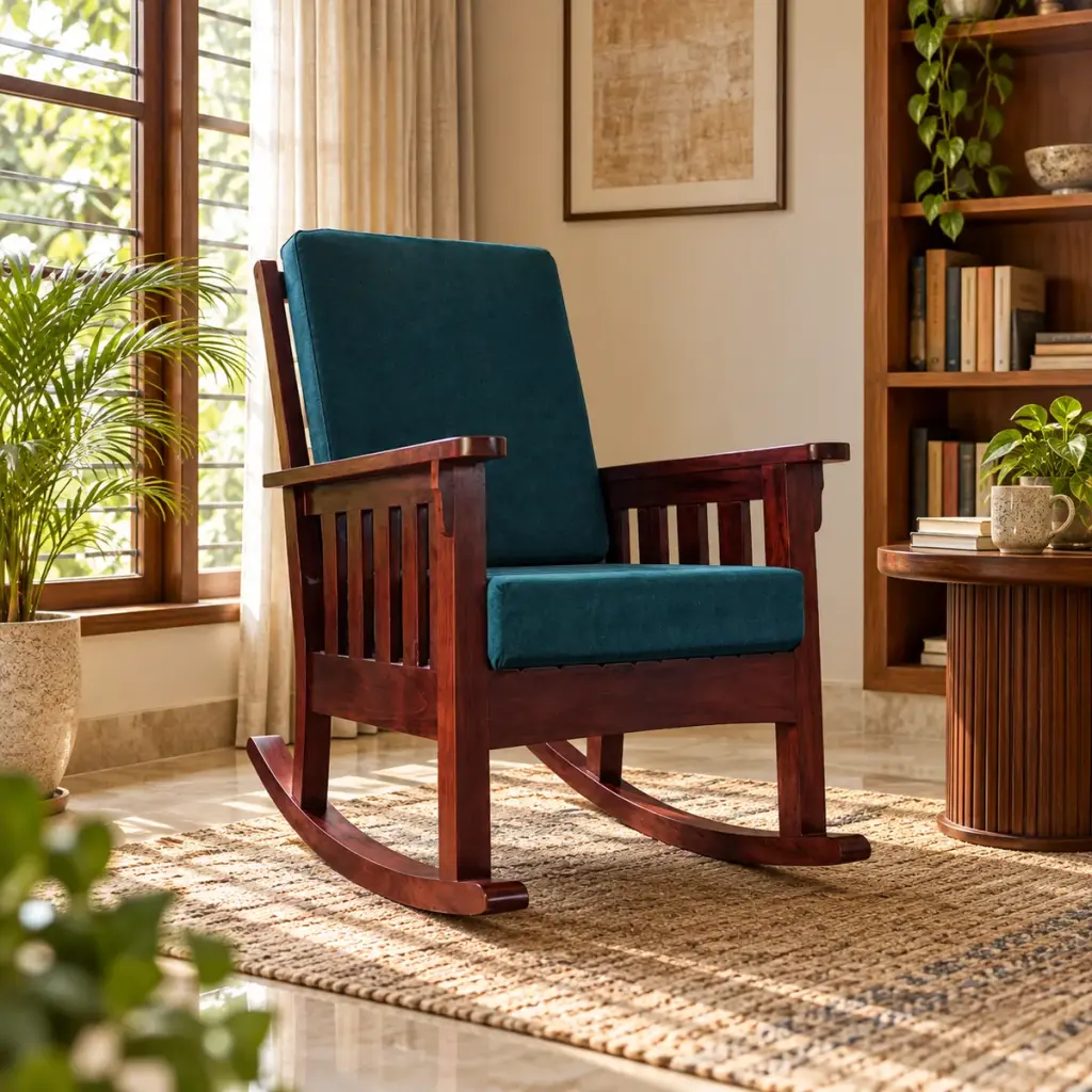 Mission Rocker — Teal — photo 3