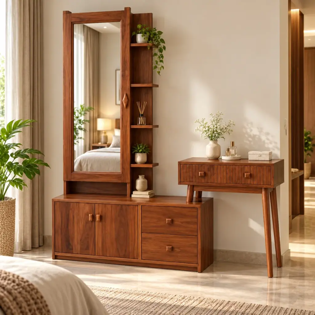 Modern Dresser with Side Table — photo 3