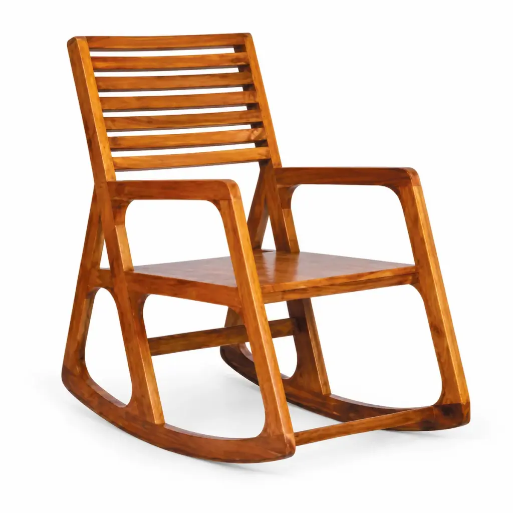 Modern Slatted Rocker — photo 2
