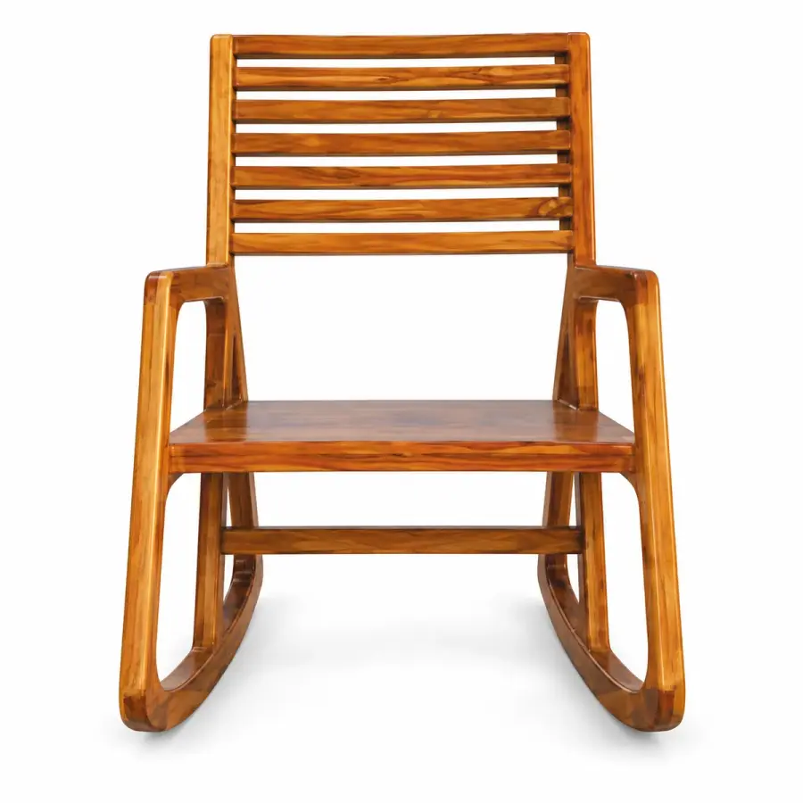 Modern Slatted Rocker