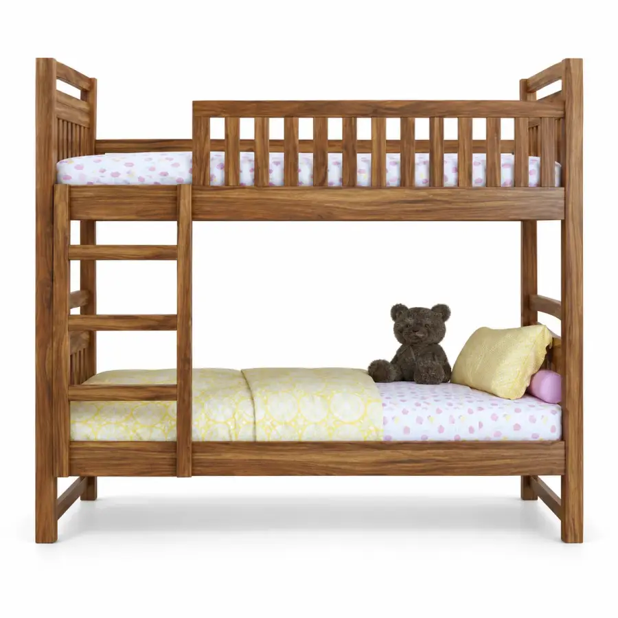 Natural Teak Bunk Bed