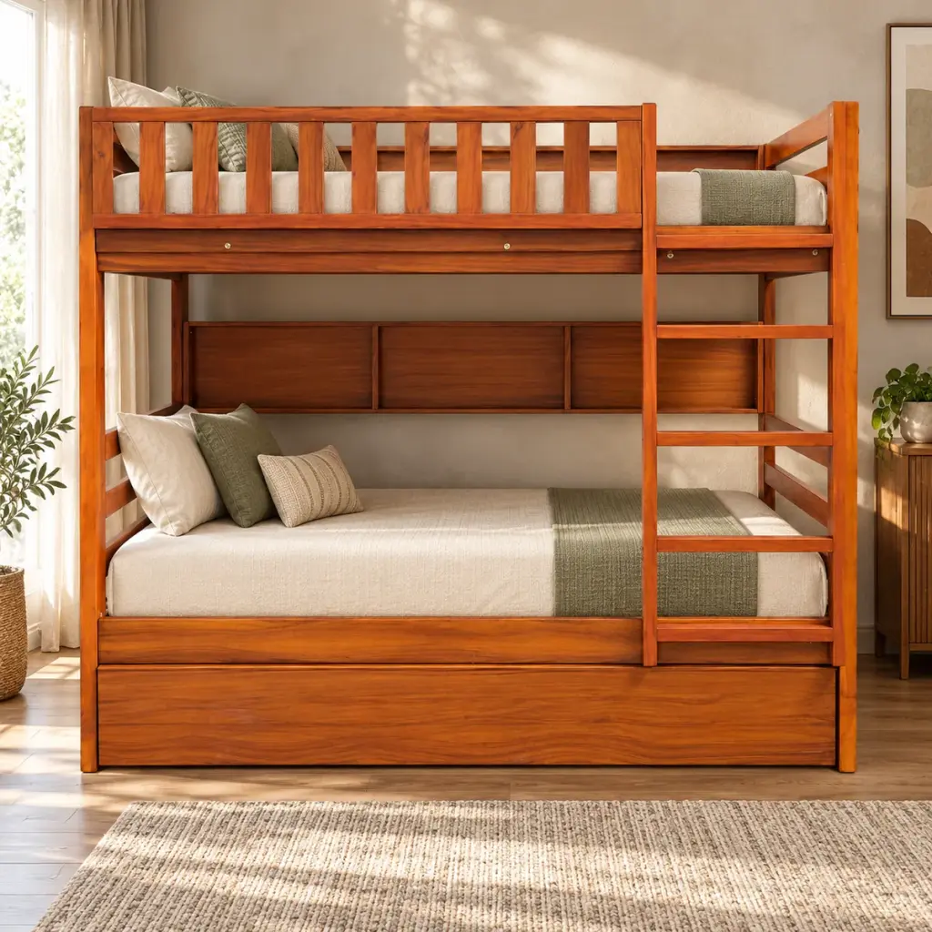 Panel-Back Storage Bunk Bed — photo 3
