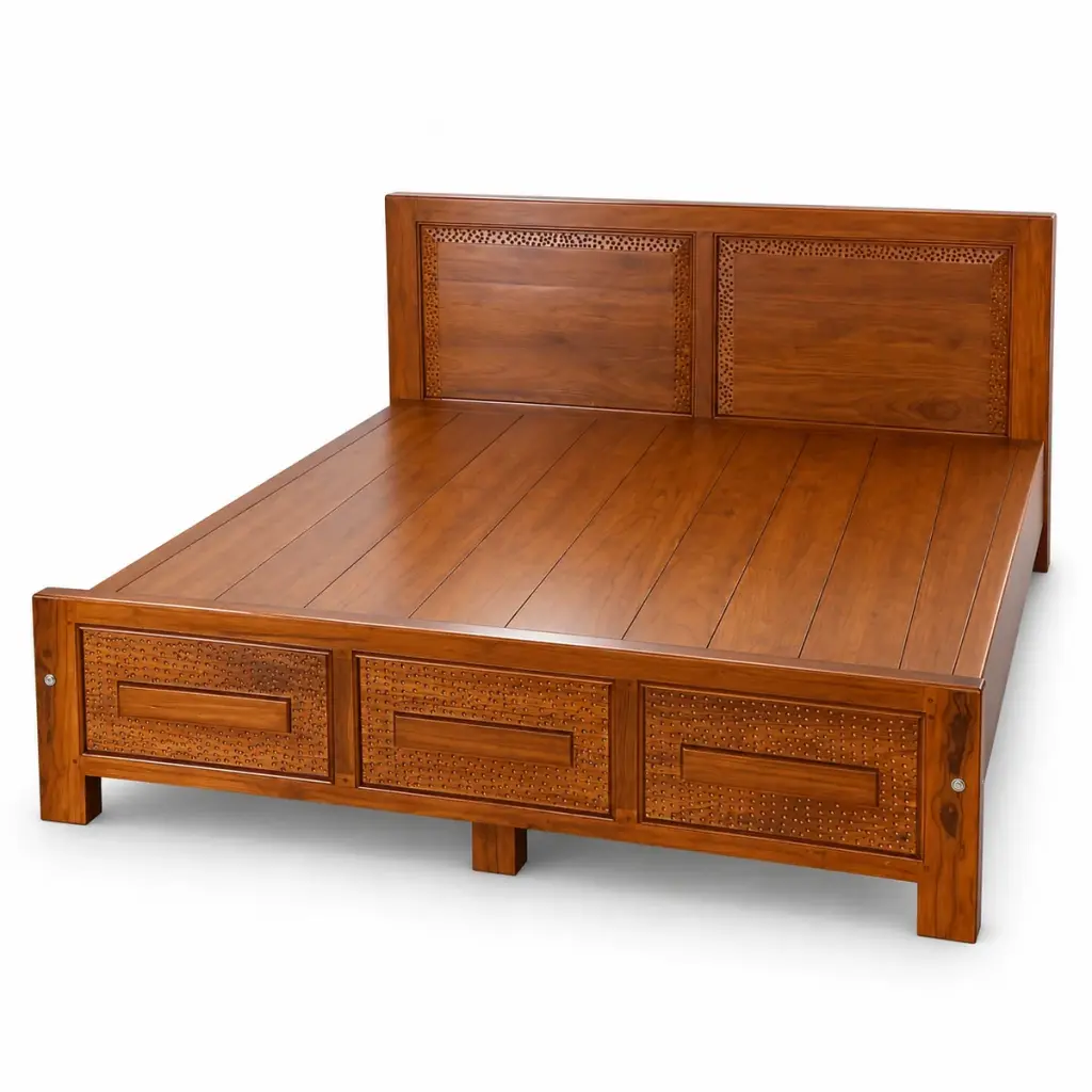Panel Headboard Cot — photo 2