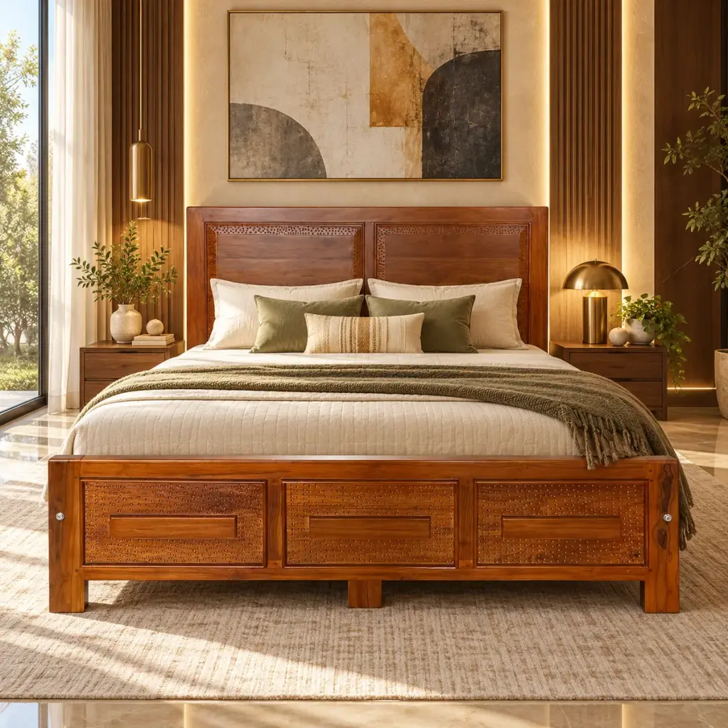 Panel Headboard Cot — photo 3