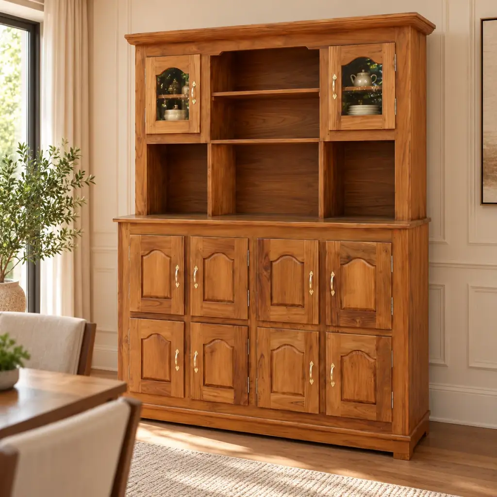 Panelled Kitchen Hutch — photo 3