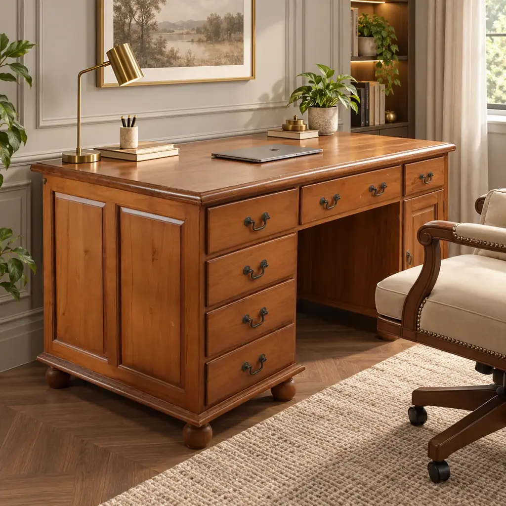 Partners’ Pedestal Desk — photo 3