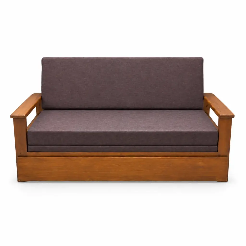 Plum Cushion Sofa Bed — photo 2