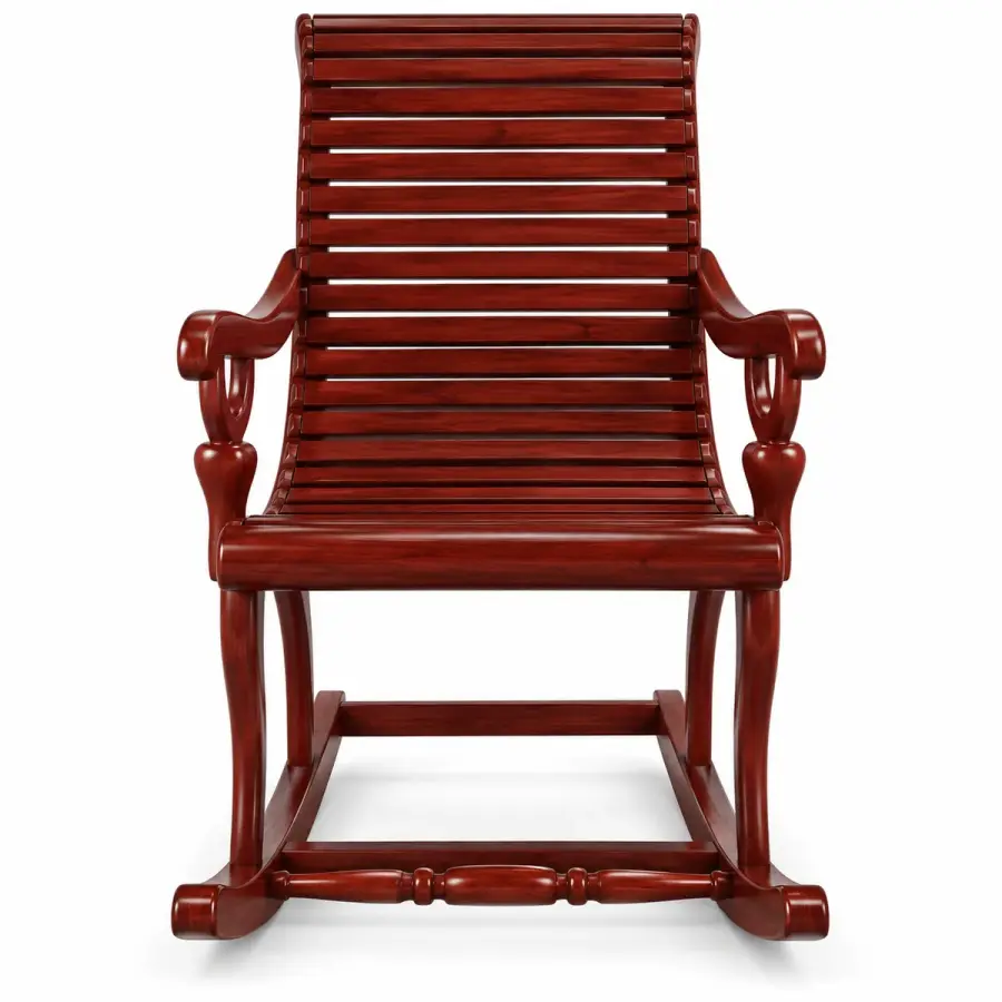 Red Plantation Rocker