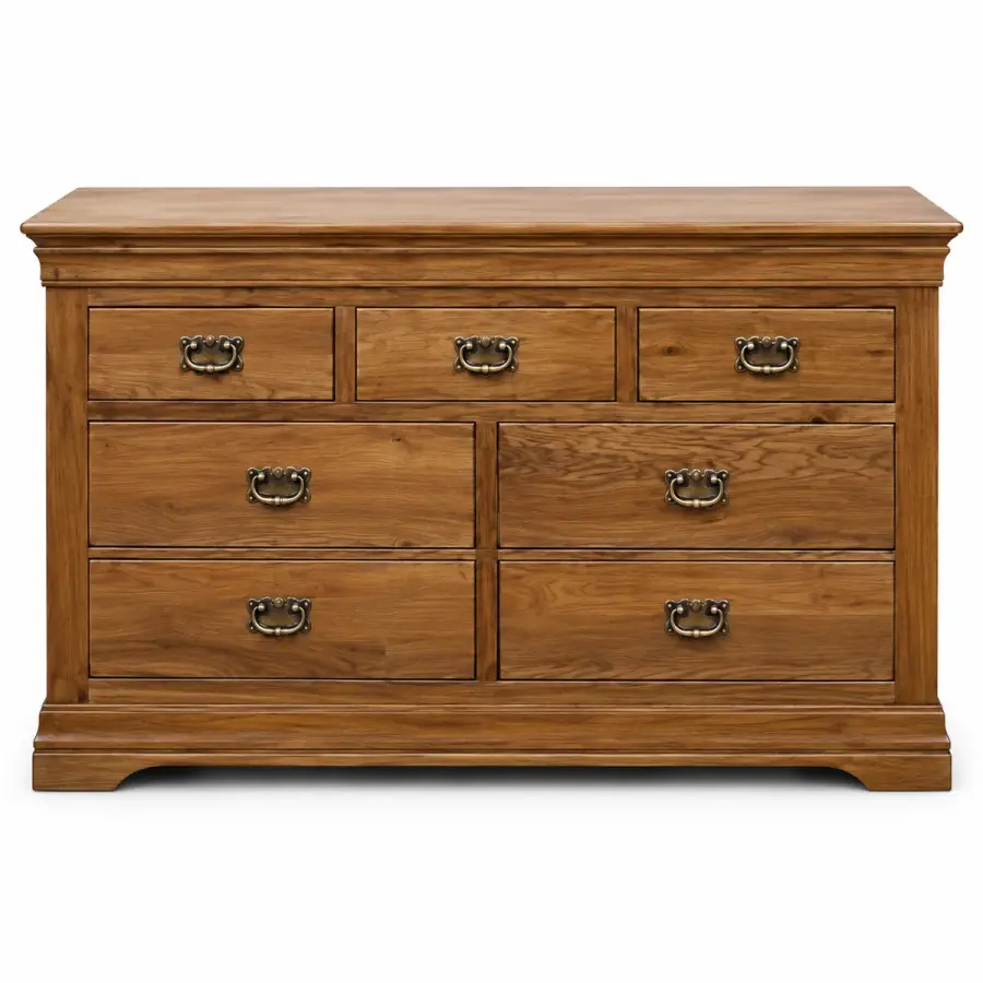 Ring-Pull Seven-Drawer Chest
