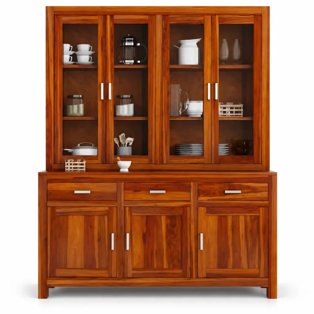 Rosewood Crockery Hutch — photo 1