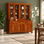 Rosewood Crockery Hutch – solid teak, Teakwood Factory