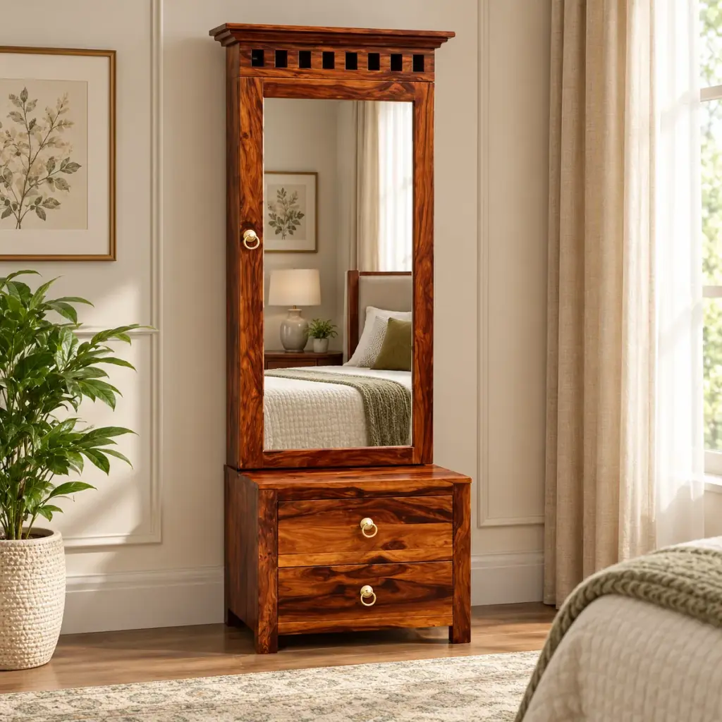 Rosewood Mirror Cabinet — photo 3