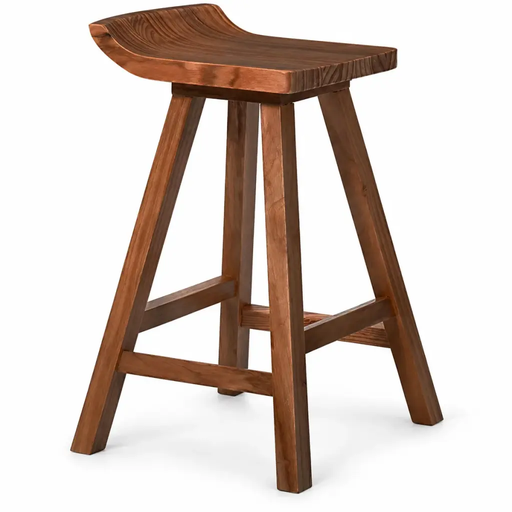 Saddle Counter Stool — photo 2