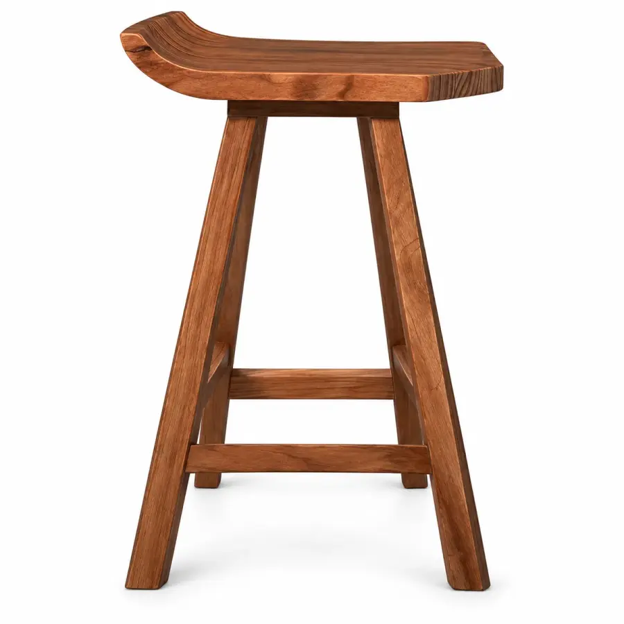 Saddle Counter Stool