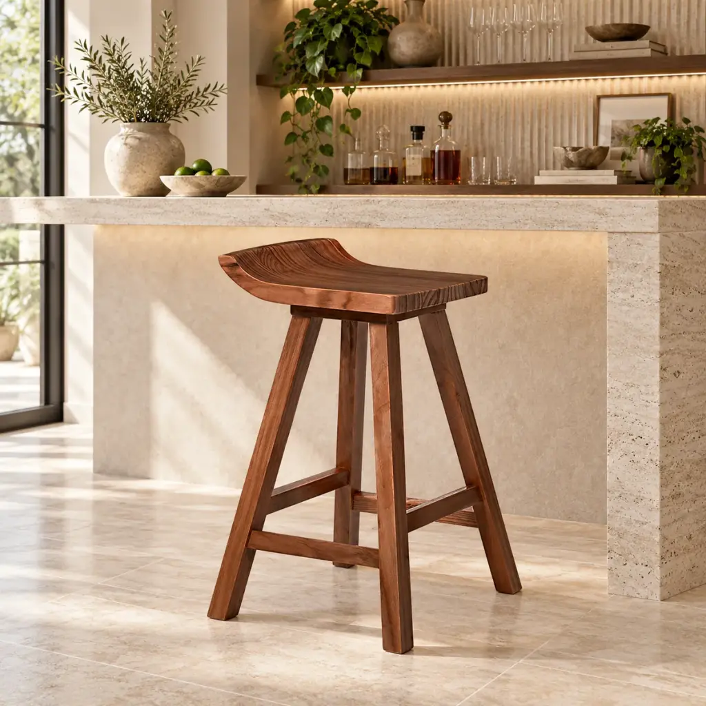 Saddle Counter Stool — photo 3