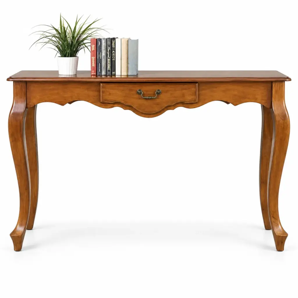 Scalloped Cabriole Console — photo 1