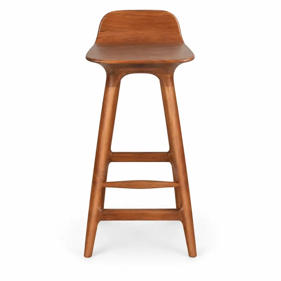 Scoop-Back Bar Stool