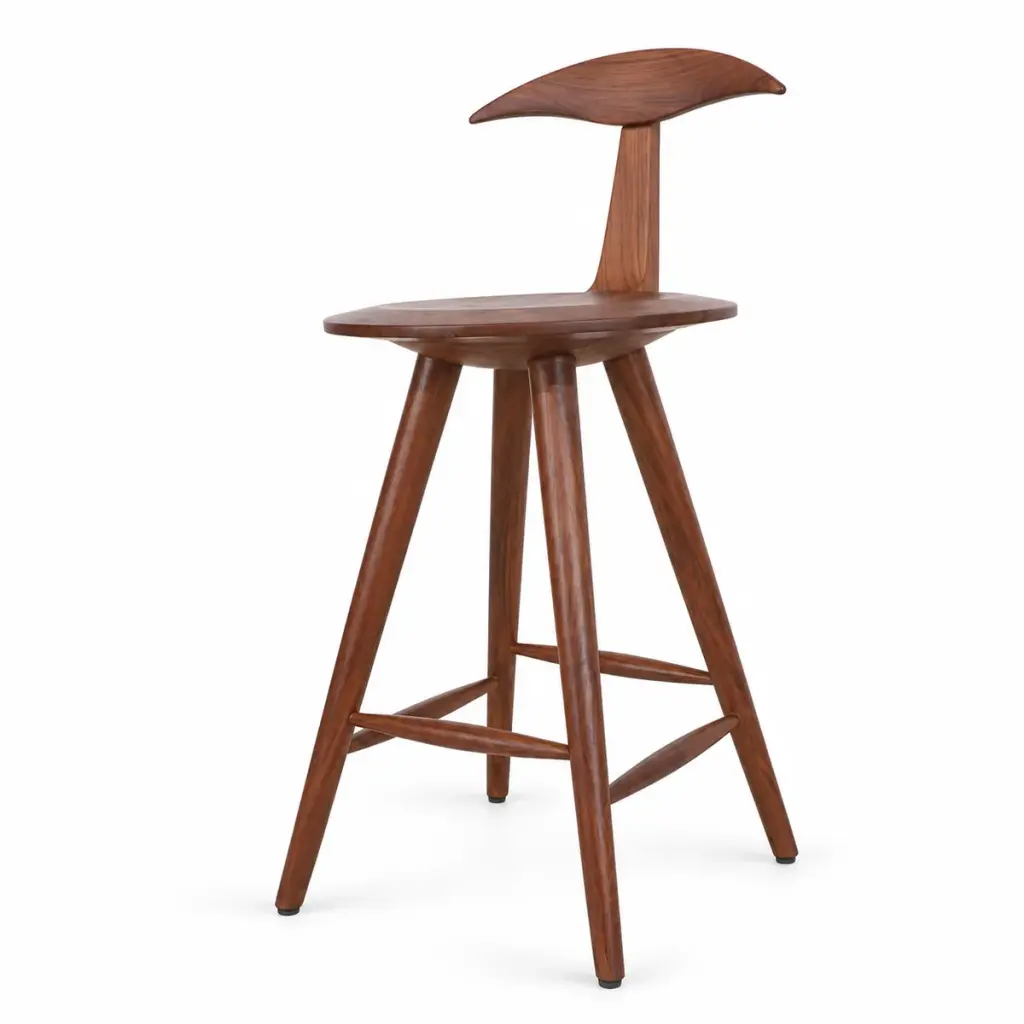 Sculpted T-Back Stool — photo 2