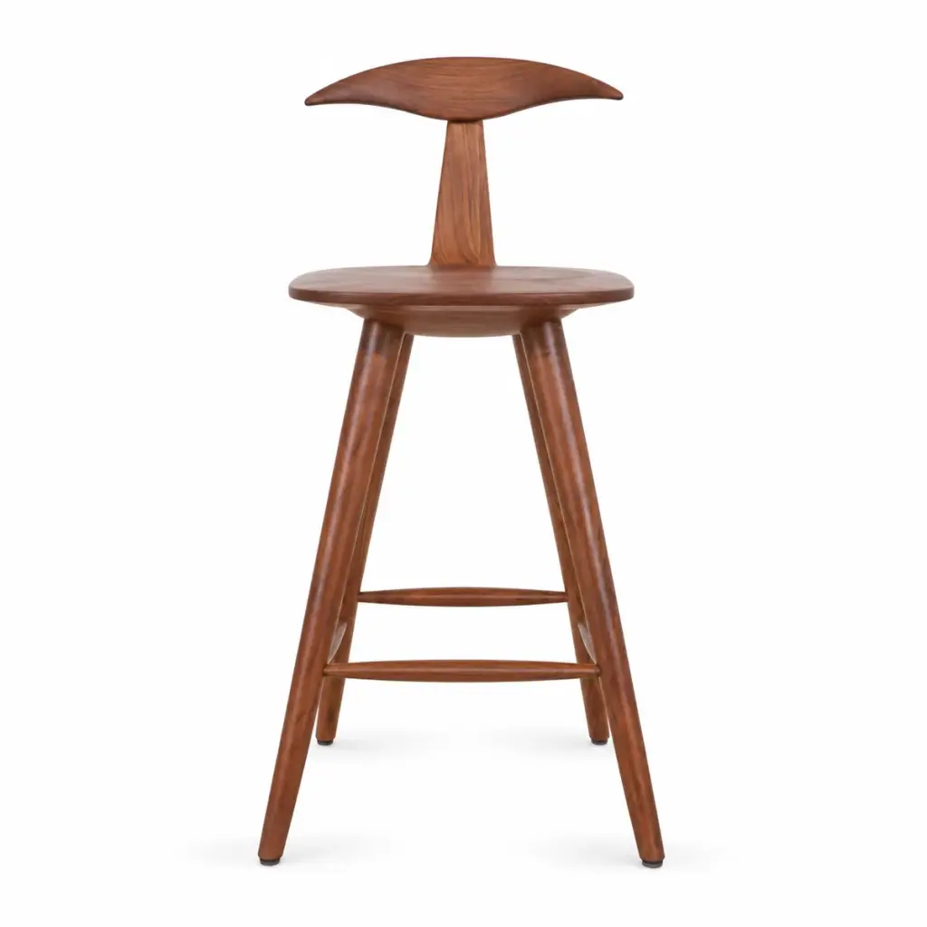 Sculpted T-Back Stool — photo 1