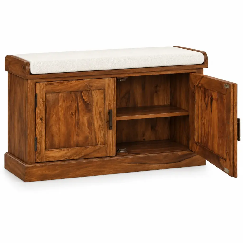 Shoe Bench with Storage — photo 2