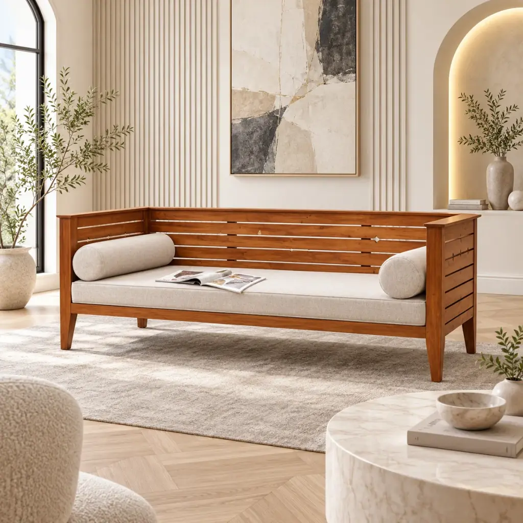 Slatted Daybed Diwan — photo 3