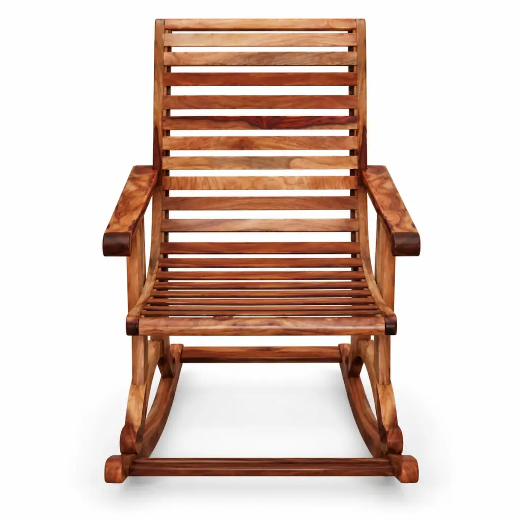 Slatted Recliner Rocker — photo 1