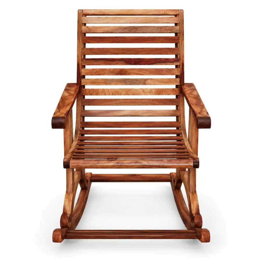 Slatted Recliner Rocker