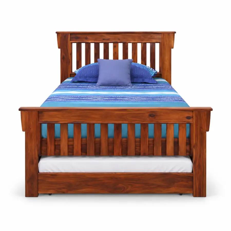 Slatted Trundle Bed
