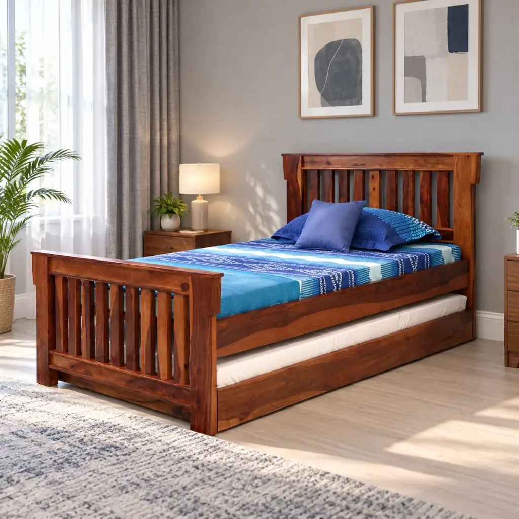 Slatted Trundle Bed — photo 3