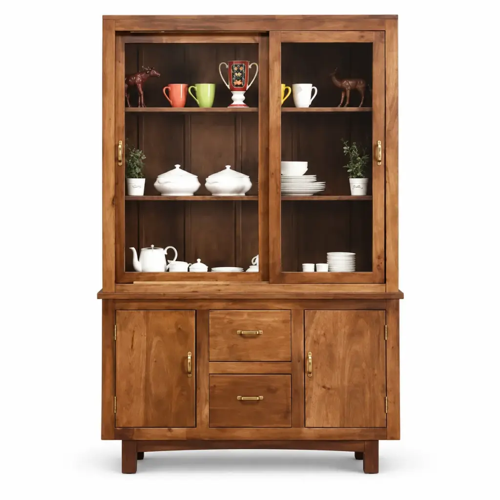 Sliding-Glass Crockery Cabinet — photo 1