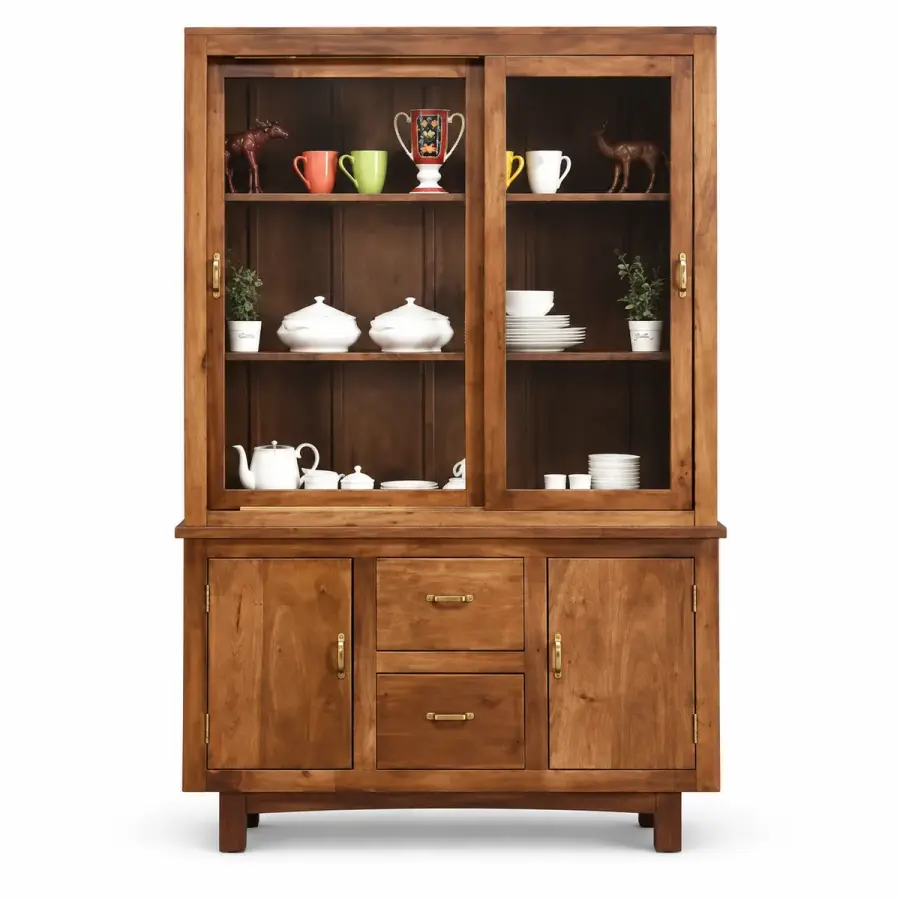 Sliding-Glass Crockery Cabinet