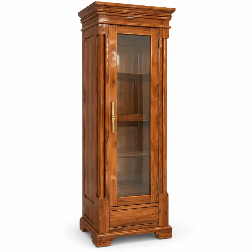 Slim Glass Display Almirah — photo 2