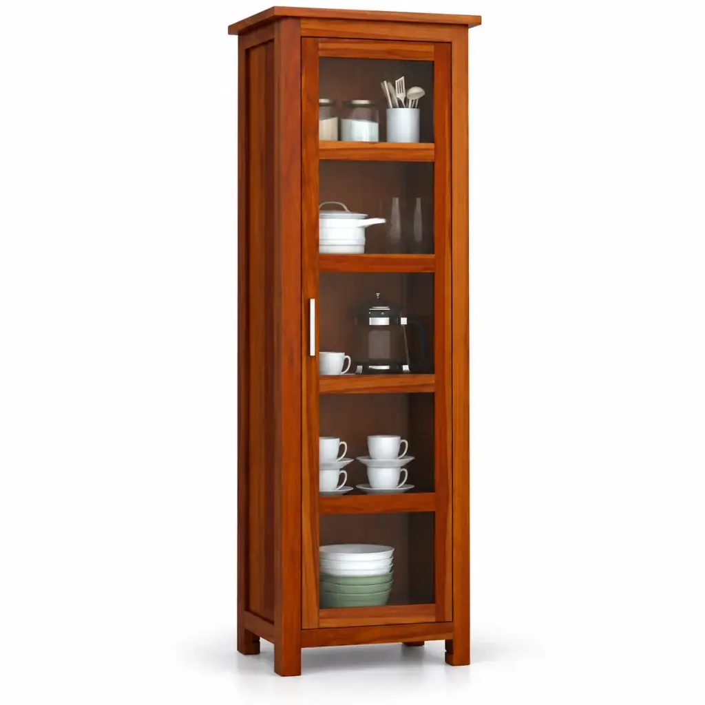 Slim Single-Door Crockery Unit — photo 2