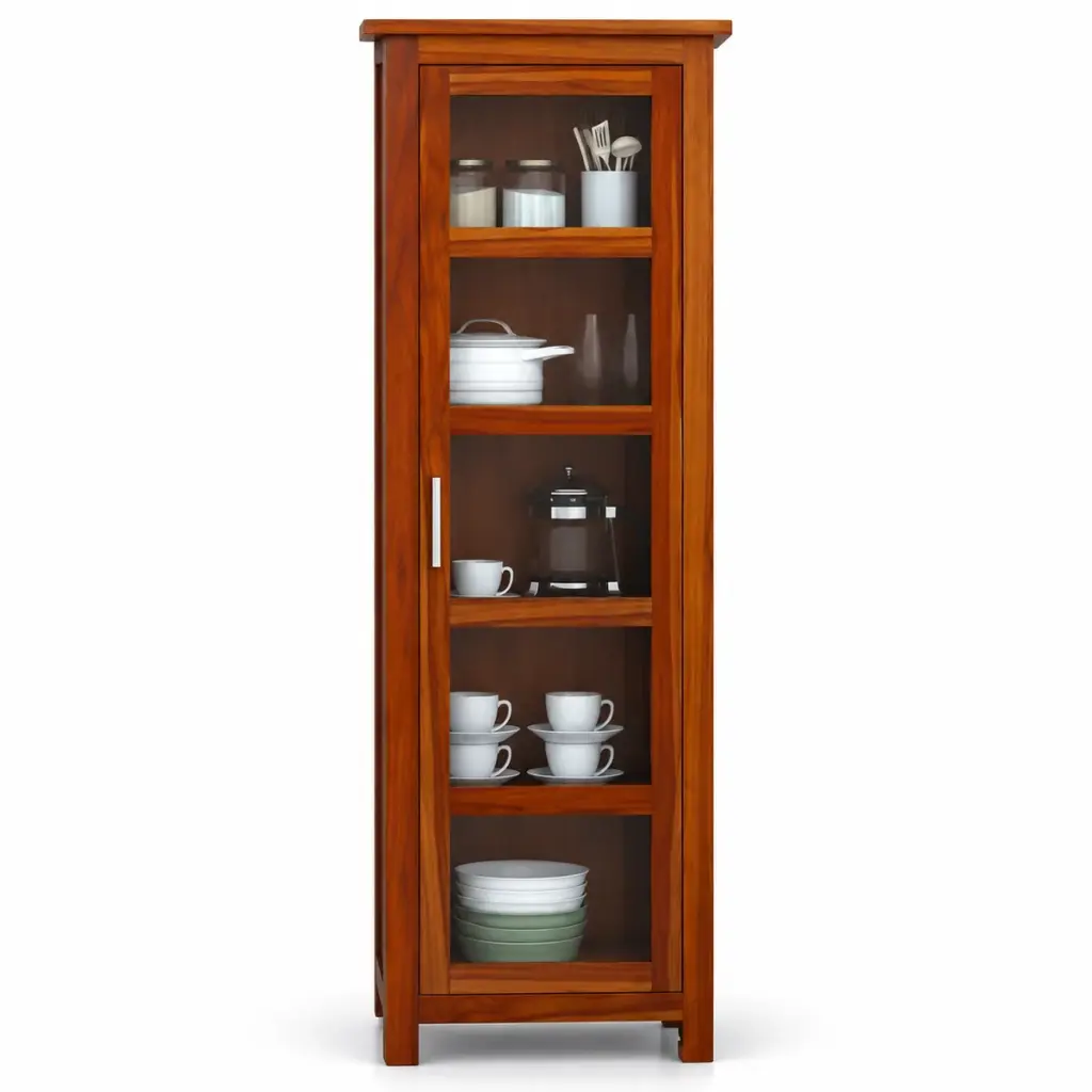 Slim Single-Door Crockery Unit — photo 1