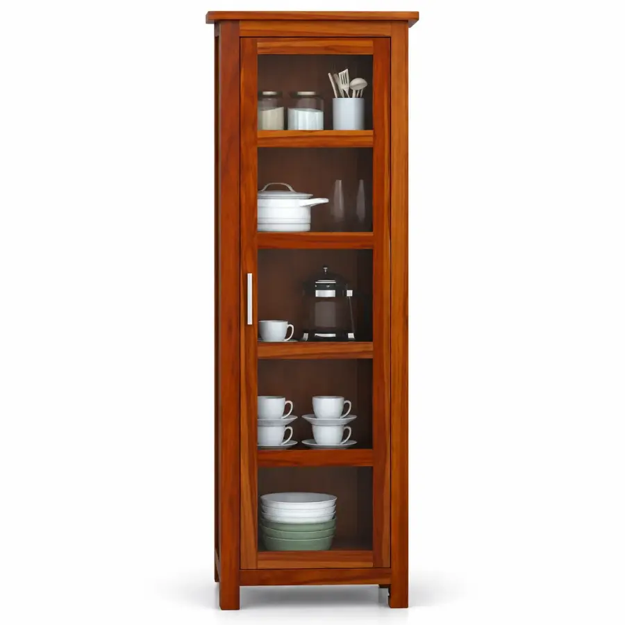 Slim Single-Door Crockery Unit