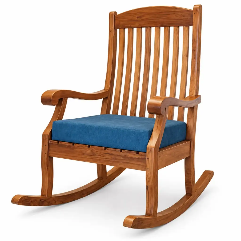 Spindle Rocker — Blue Seat — photo 2
