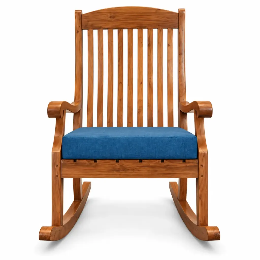 Spindle Rocker — Blue Seat — photo 1