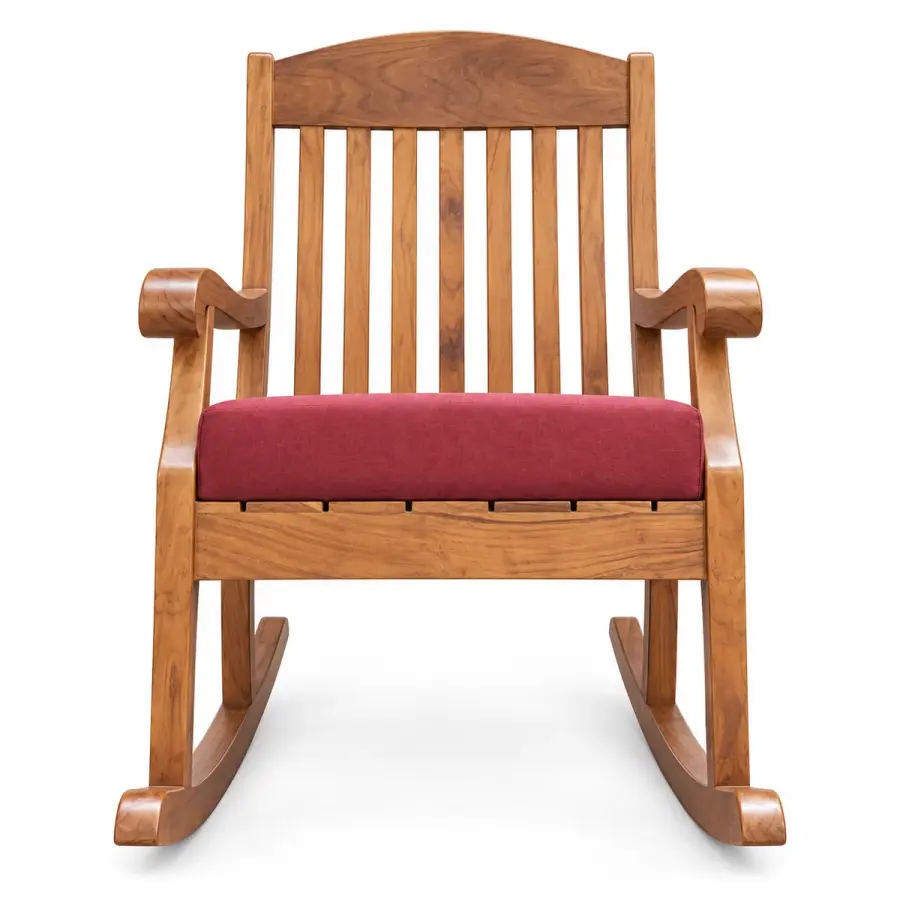 Spindle Rocker — Red Seat
