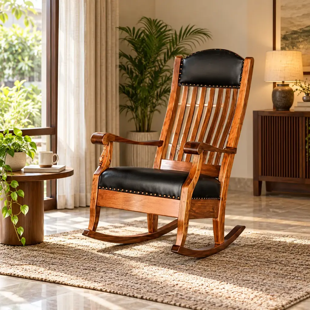 Studded Leather Rocker — photo 3
