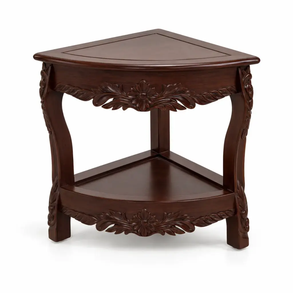 Trestle Desk with Corner Table — photo 2