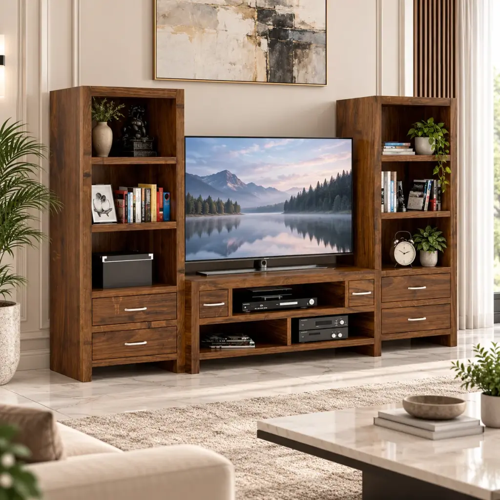 Twin-Tower TV Unit — photo 3