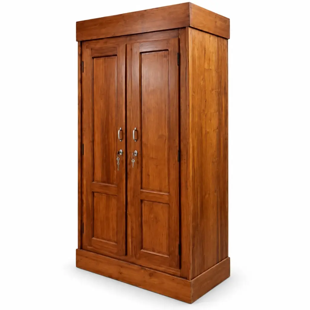 Two-Door Teak Almirah — photo 2